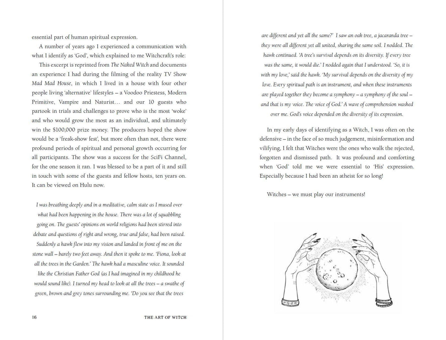 The Art of Witch - Fiona Horne - Seidr Magic