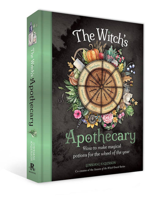 The Witch's Apothecary - Lorraine Anderson book on making magical potions for the wheel of the year